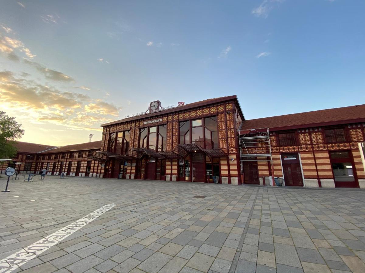 09 Chic & Cosy Grand Appart 4 Pieces 75M2 Hypercentre Wifi Smart Tv Netflix Saint-Etienne  Exterior photo