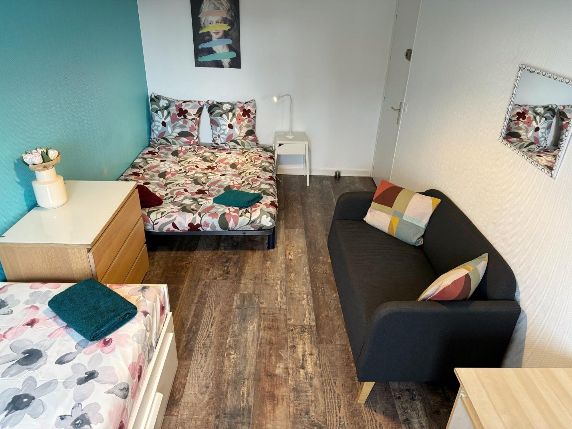 09 Chic & Cosy Grand Appart 4 Pieces 75M2 Hypercentre Wifi Smart Tv Netflix Saint-Etienne  Exterior photo